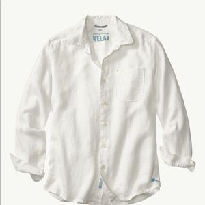 Tommy Bahama Sea Glass Breezer Linen Button Down